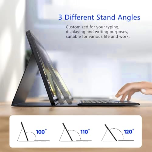 typecase Keyboard Case for Redmi Pad SE (11 inch only) with TRACKPAD,Slim Lightweight Stand Cover,Magnetically Detachable Wireless Bluetooth Keyboard,Compatible with Redmi Pad SE 11 Inch ONLY - Image 6