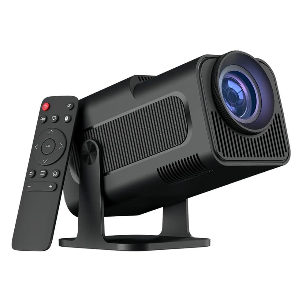 UNIGEN® Uniplay 300 Mini with WiFi 6 and Bluetooth, Native HD 720P Outdoor Portable Projector, 8K Lumen, Auto Keystone Home Theater Movie Projector for iOS/HDMI/TV Stick/PS5