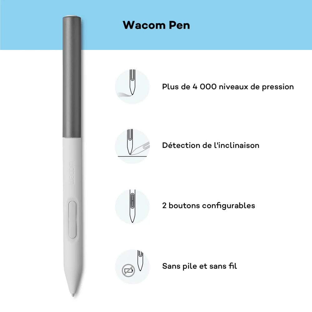 Wacom CTC 4110 One Small Bluetooth Graphics Drawing Tablet, 7.4 x 5.6 inch; Compatible with Chrome, Mac, Windows & Android for Digital, Photo Editing, Design; Includes Creative Software & Training - Image 6