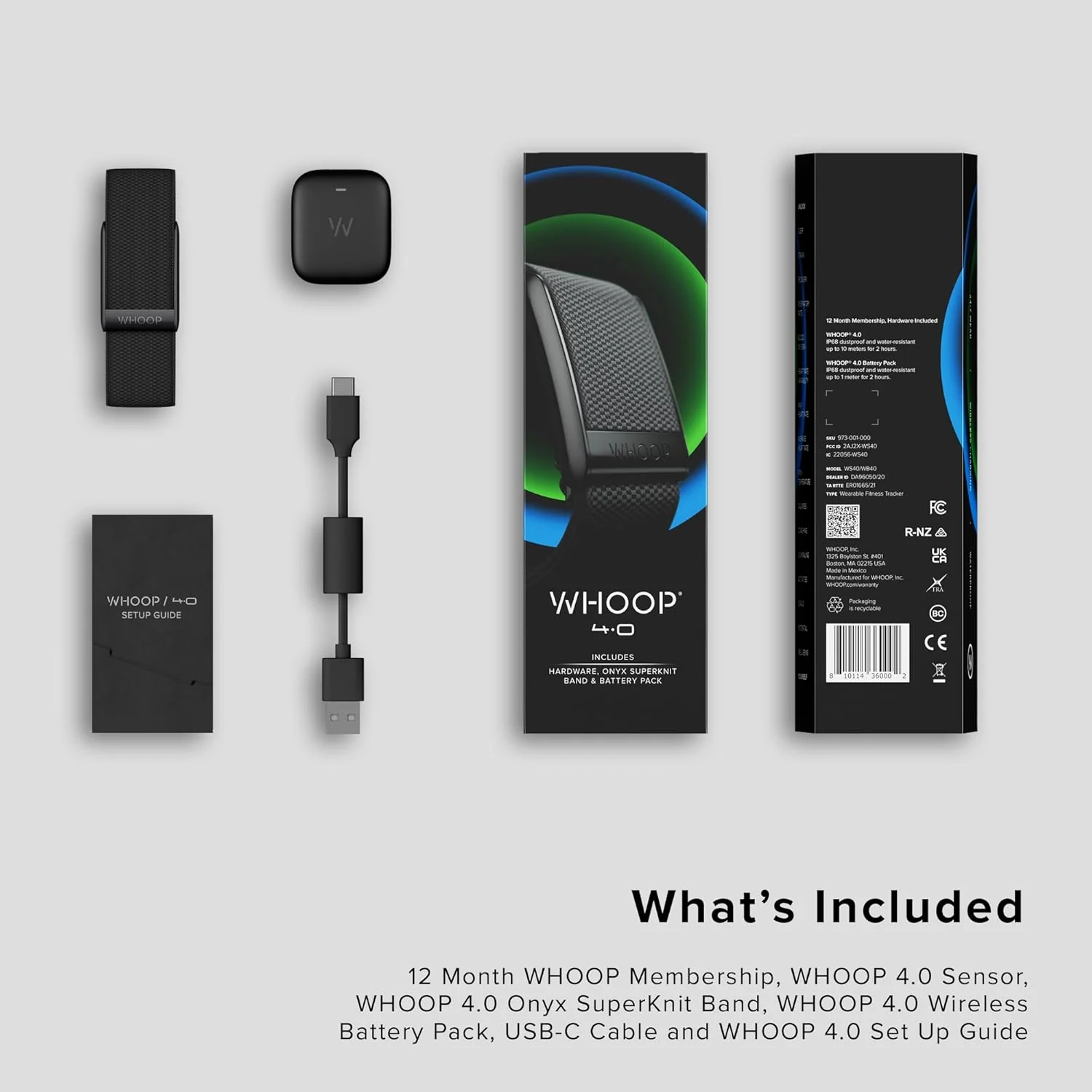 WHOOP 4.0 with 12 Month Subscription- Wearable Health Fitness & Activity Tracker- Continuous Monitoring, Performance Optimization, Heart Rate Tracking, Improve Sleep, Strain, Recovery, Wellness, Black - Image 6