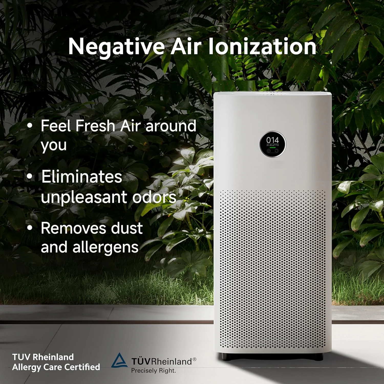 Xiaomi Smart Air Purifier 4, Best Purified Air Delivery Rate 387 m3/hr, True HEPA, traps 99.99% Virus, High coverage: 516 Sq Ft, Fast Purification in 7 Mins, RoHS & Allergy Care Certified, Alexa&GA - Image 4