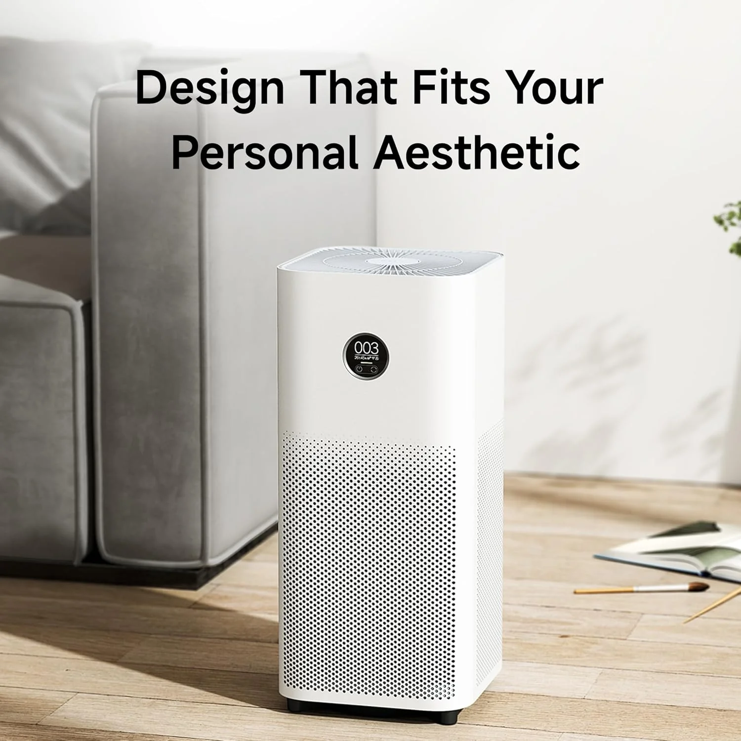 Xiaomi Smart Air Purifier 4, Best Purified Air Delivery Rate 387 m3/hr, True HEPA, traps 99.99% Virus, High coverage: 516 Sq Ft, Fast Purification in 7 Mins, RoHS & Allergy Care Certified, Alexa&GA - Image 6
