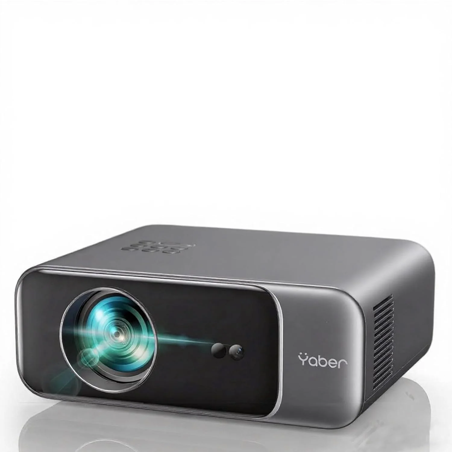 YABER PRO V9 WiFi 6 Bluetooth Projector, 500ANSI Lumens 1080P Portable Projector 4K Supported, Zoom Function 300" Display Home Cinema Projector for Smartphone/TV Stick/PPT/PS5
