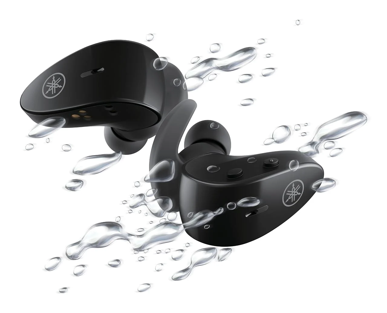 Yamaha Audio TW-ES5A True Wireless Sports in Ear Earbuds | True Sound, Bluetooth, aptX Adaptive, Secure Fit, Waterproof IPX7,Built-in Microphones for Clear Voice Calls - Image 4