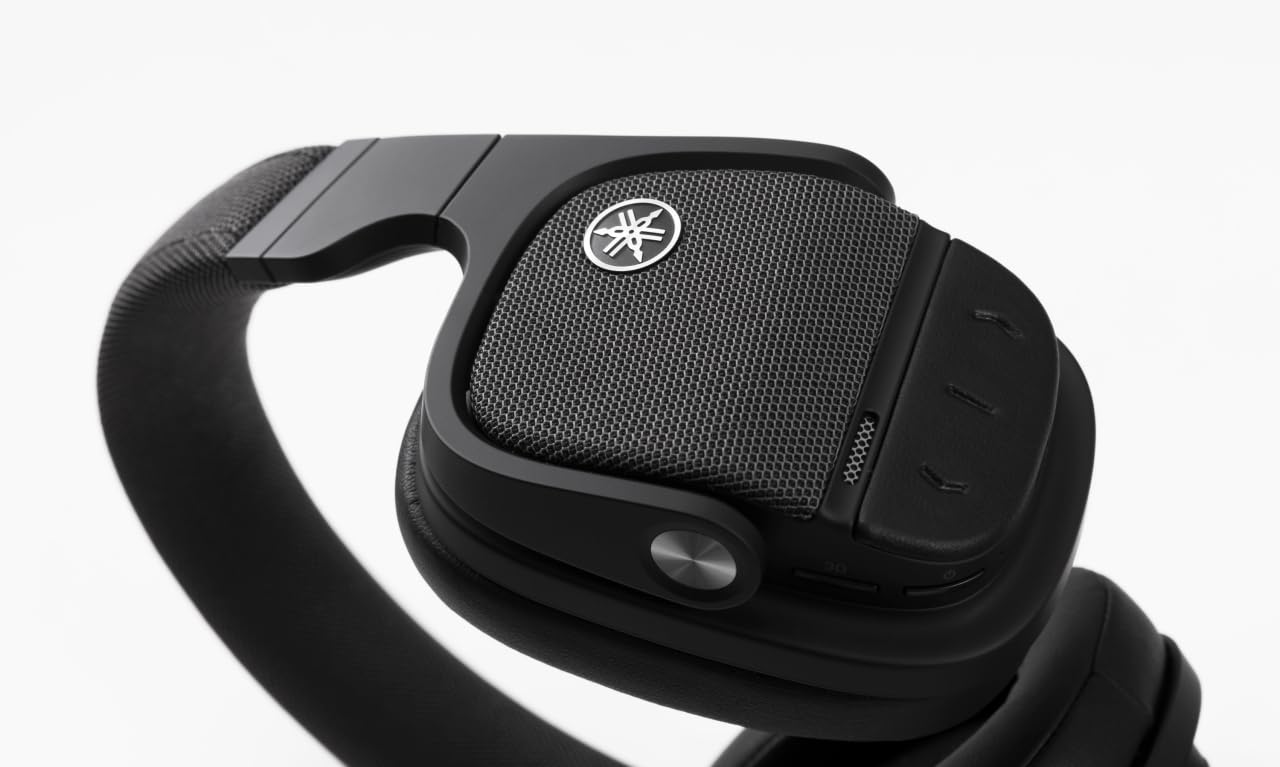 Yamaha YH-L700A 3D Sound Field, Bluetooth Wireless Over Ear Headphone, Advance Noise Canceling, Ambient Sound, Listening Optimizer, Black, with mic (YH-L700A Black) - Image 2