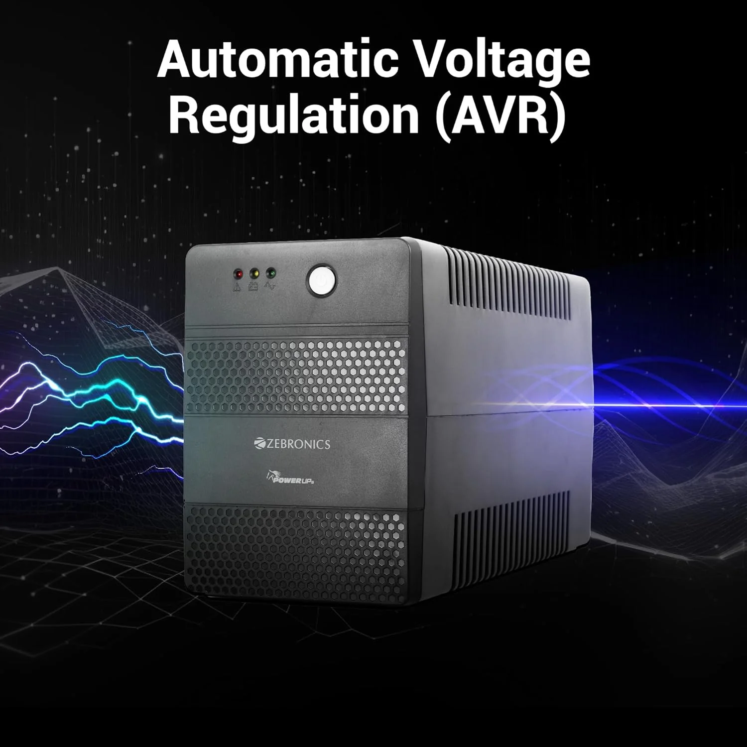 ZEBRONICS U1205 Microcontroller Based UPS with Up-to 1000VA | 600W, Double Boost, Automatic Voltage Regulation, Overload Protection, Auto Restart, Generator Compatible, for Office Computers - Image 6