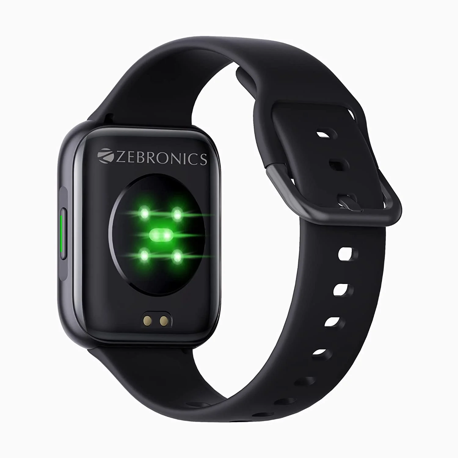 ZEBRONICS Zeb-Fit1220CH Smart Fitness Watch, 2.5D Curved Glass Full Touch Display, SpO2, BP & Heart Rate Monitor, IP67 Water Resistant, 7 Sports Mode - Image 4
