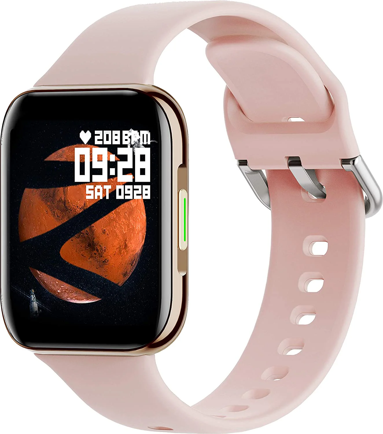 ZEBRONICS Zeb-Fit1220CH Smart Fitness Watch, 2.5D Curved Glass Full Touch Display, SpO2, BP & Heart Rate Monitor, IP67 Water Resistant, 7 Sports Mode - Image 9