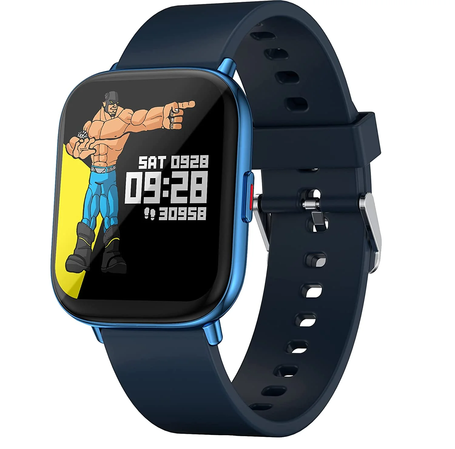 Zebronics Zeb-FIT5220CH Limited Edition Smart Fitness Watch,2.5D Curved Glass 4.4cm Square Display, Metal Body & Strap, SpO2/BP/HR Monitor, IP68 Water Proof, 8 Sports Mode - Image 10