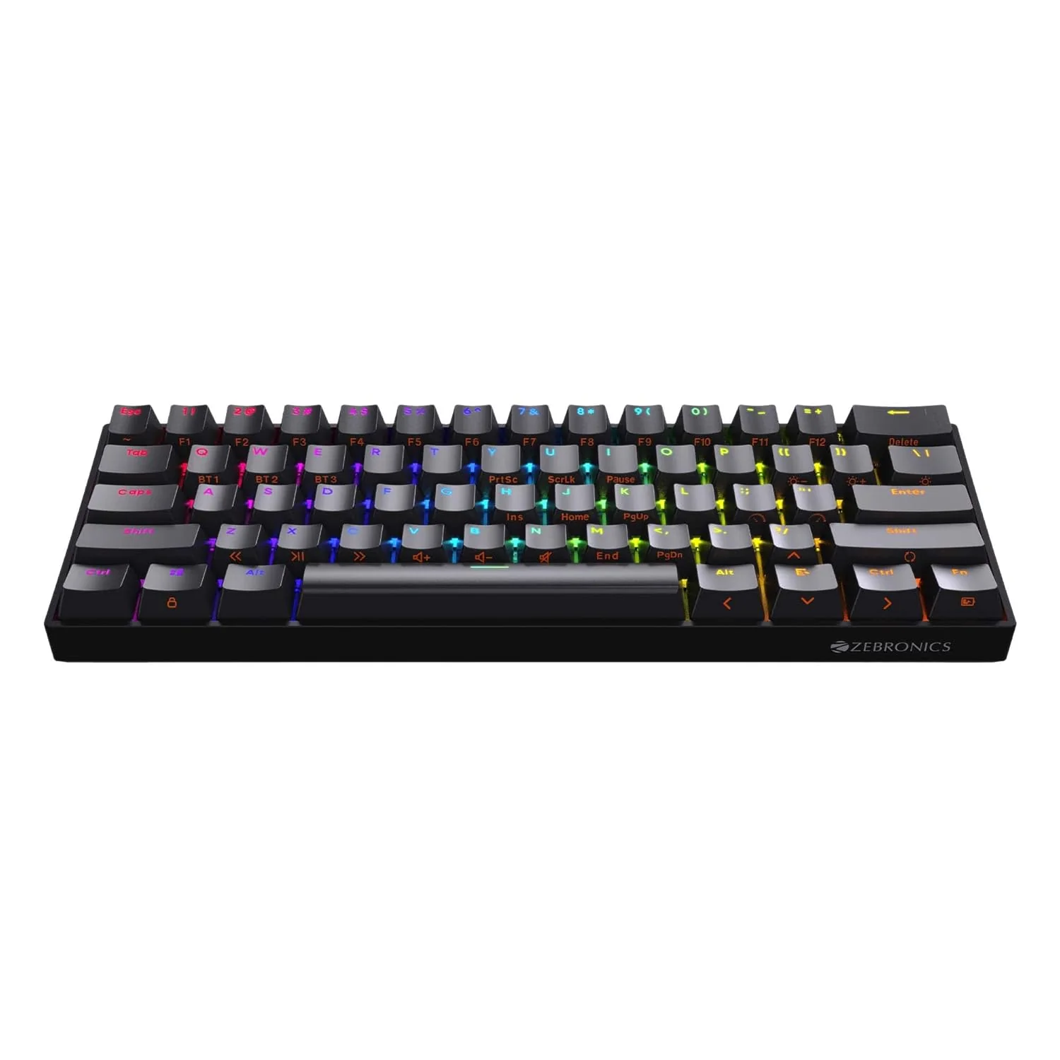 Zebronics ZEB-MAX NINJA 61 keys wireless mechanical keyboard - Image 2