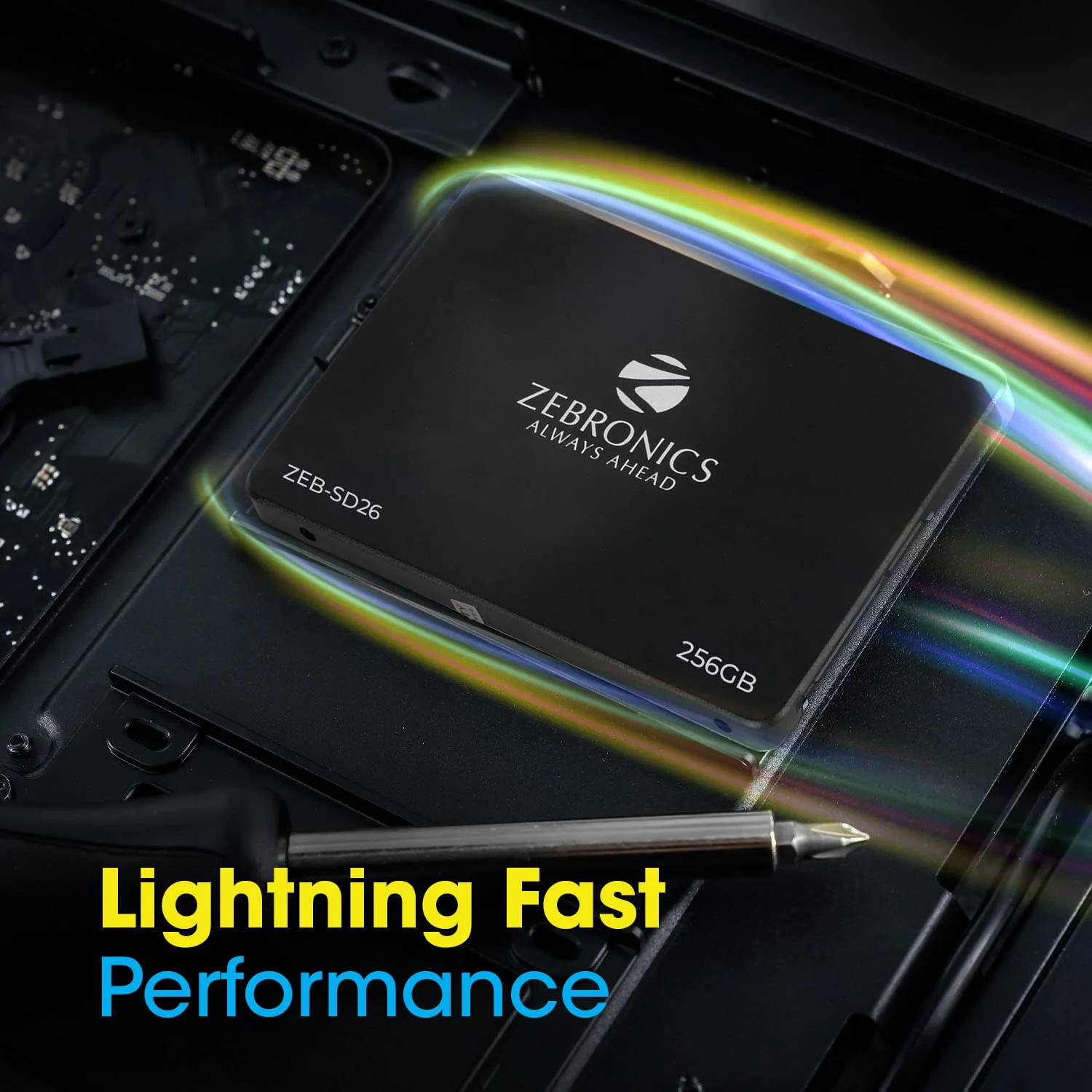 Zebronics ZEB-SD26 256 GB Solid State Drive, TLC, SATA II & SATA III Interface - Image 6
