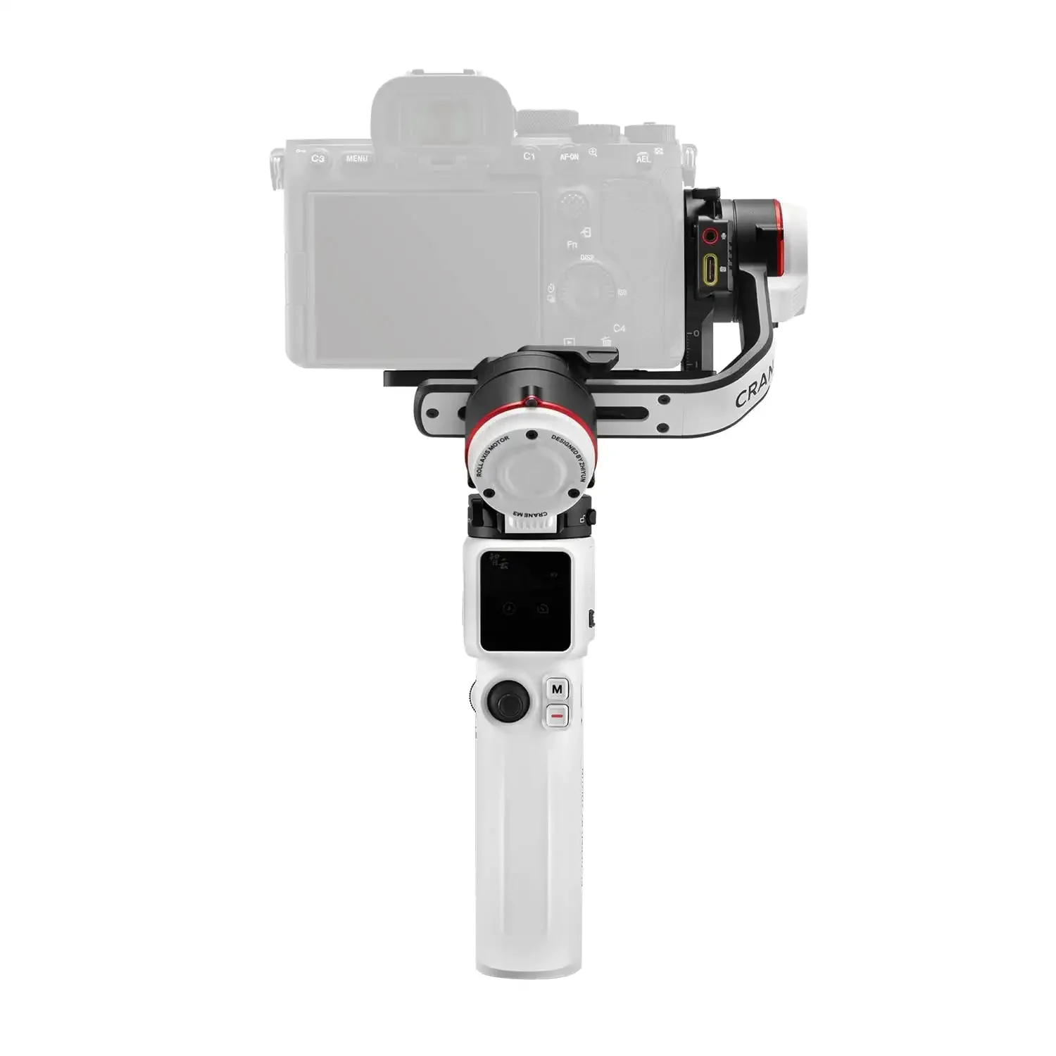 zhiyun Crane M3 Gimbal 3-Axis Handheld Stabilizer - All in One Design for Mirrorless Cameras, Smartphone, Action Cameras - Image 6