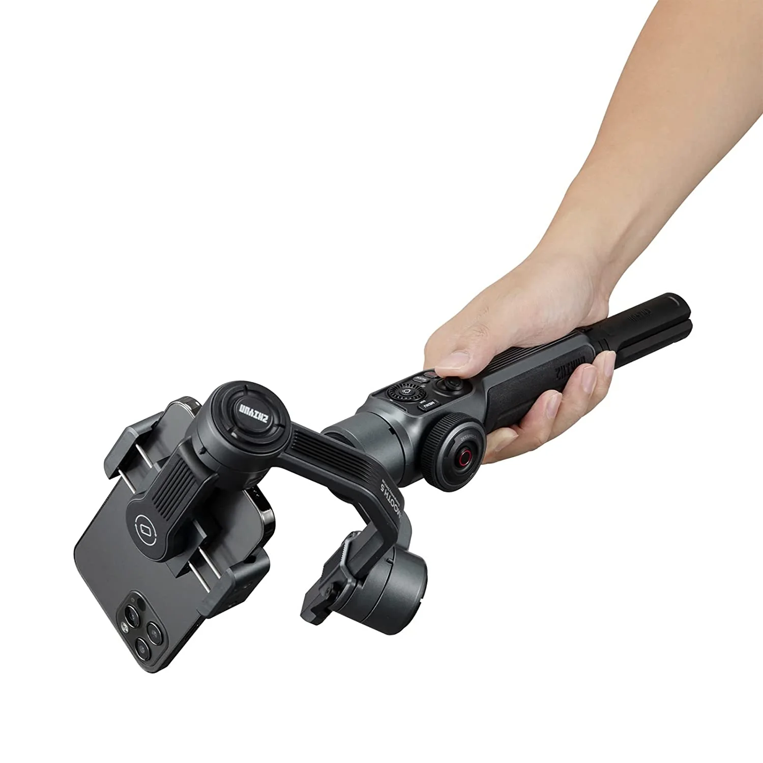 Zhiyun Smooth 5 3-Axis Focus Pull & Zoom Capability Handheld Gimbal Stabilizer (Joystick Missing) - Image 5