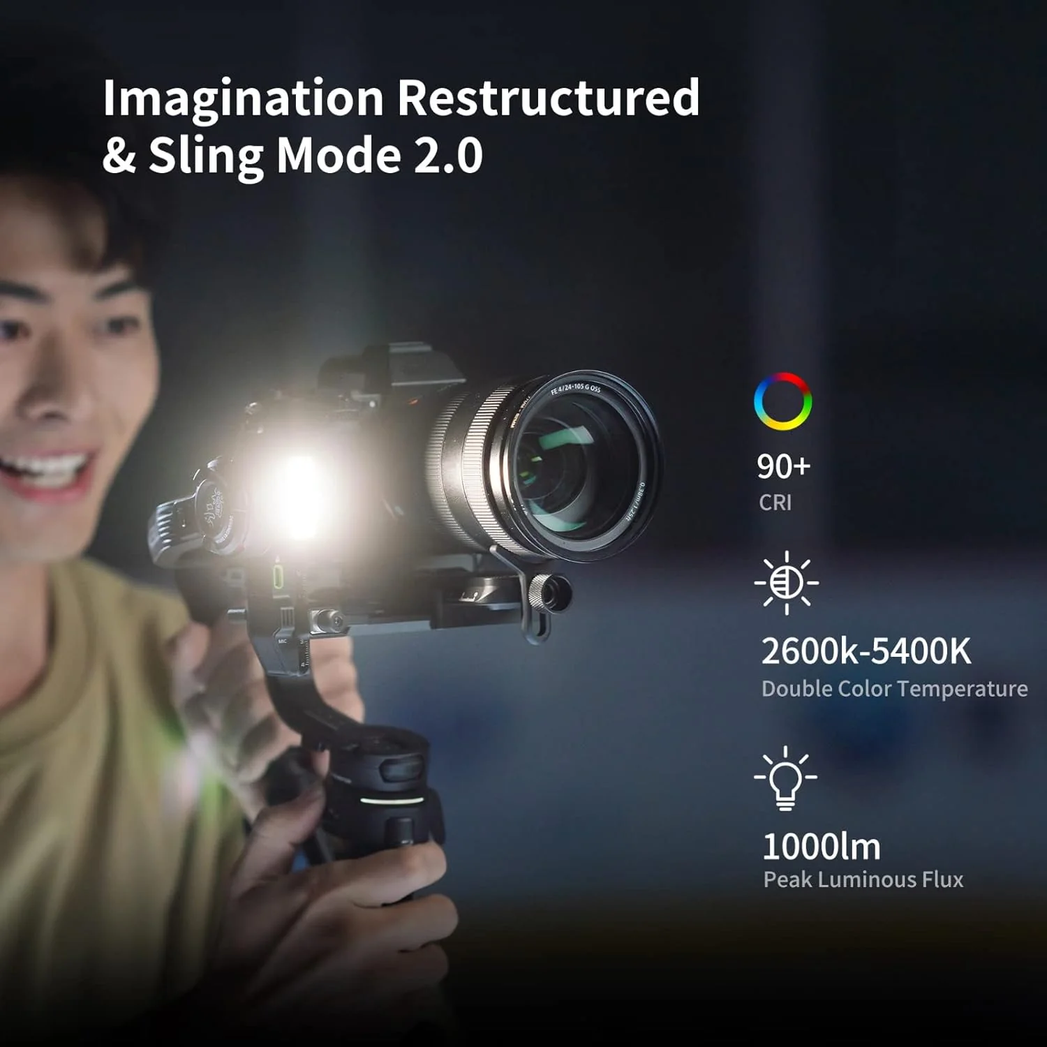 ZHIYUN Weebill 3 Camera Gimbal Stabilizer for DSLR Camera & Mirrorless Camera, Black - Image 7